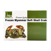 Frozen Myanmar Soft Shell Crab Hotel Piece 18 (Net WT 1,000g)