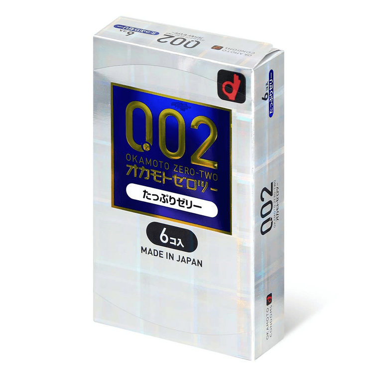OKAMOTO 0.02 Condoms Jelly double 6pcs