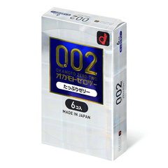 OKAMOTO 0.02 Condoms Jelly double 6pcs