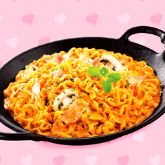 Samyang Artificial Spicy Chicken Flavor Ramen Carbonara (Cup)