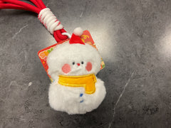 Christmas plush key chain