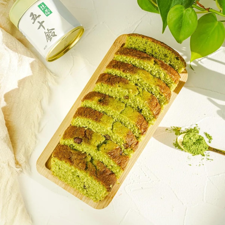 Kuriharaen Pound Cake Matcha Azuki 1pc 170g