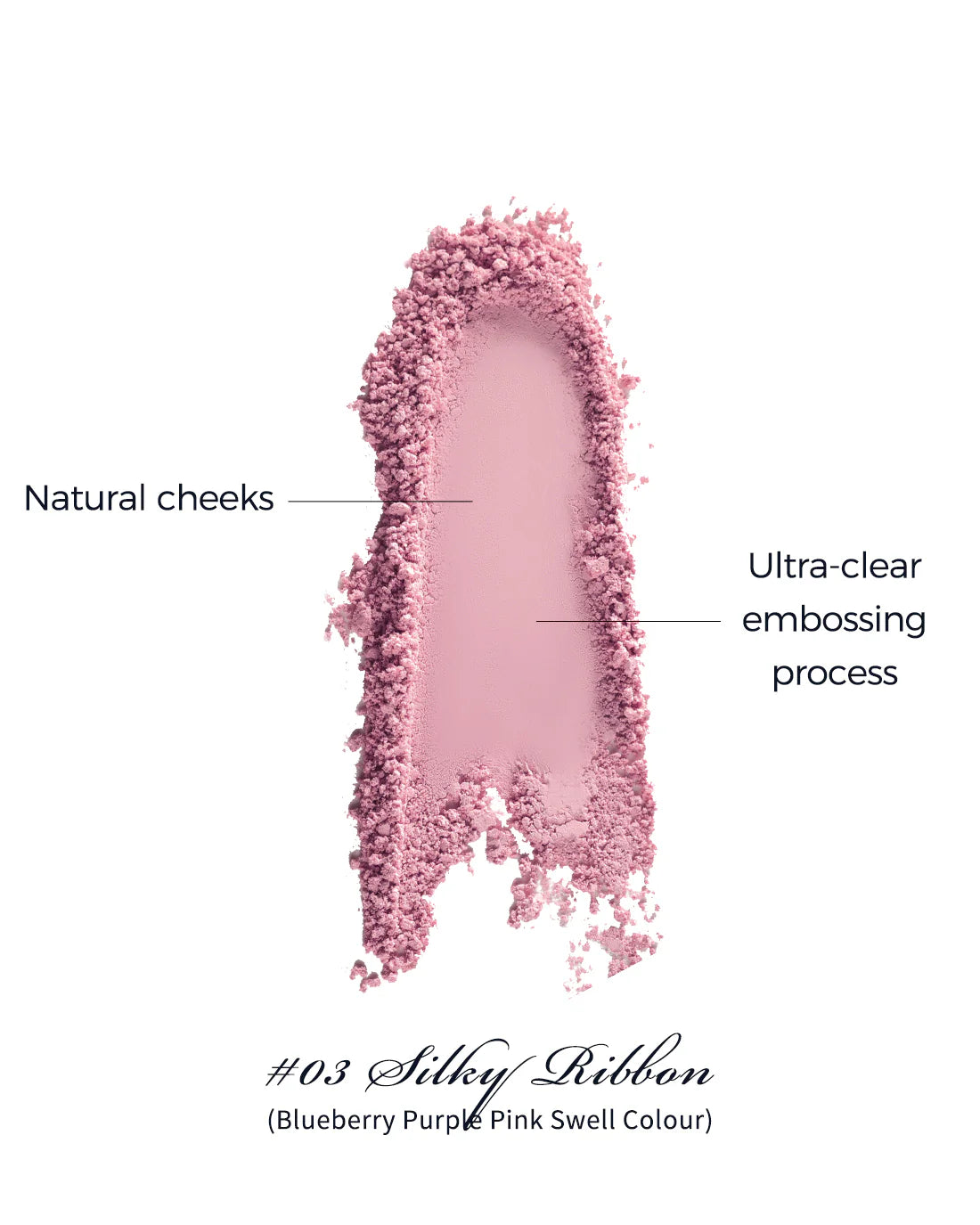 FLOWER KNOWS Swan Ballet Embossed Blush[03 Silky Ribbon]