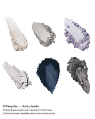 Flower knows Shell's Jewel 6-Color Makeup Palette 03 Deep Sea