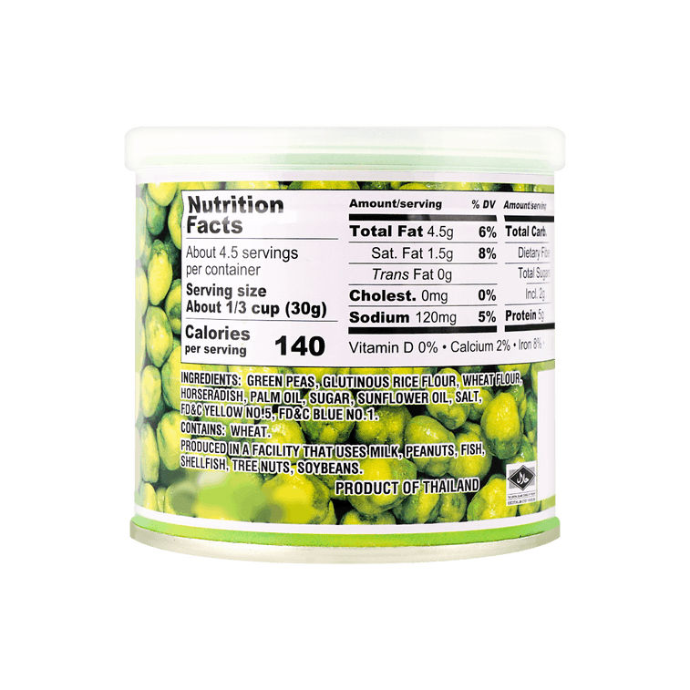HAPI WASABI Flavored peas Hot Can