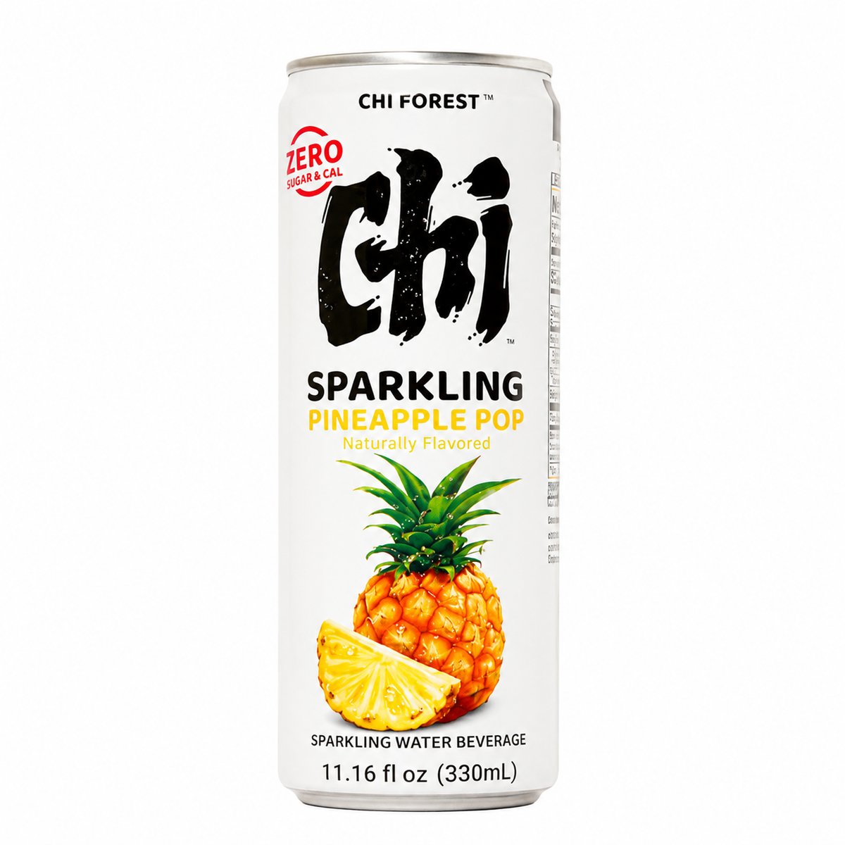 Chi Forest Sparkling Water Pineapple Pop 330ML (CAN)