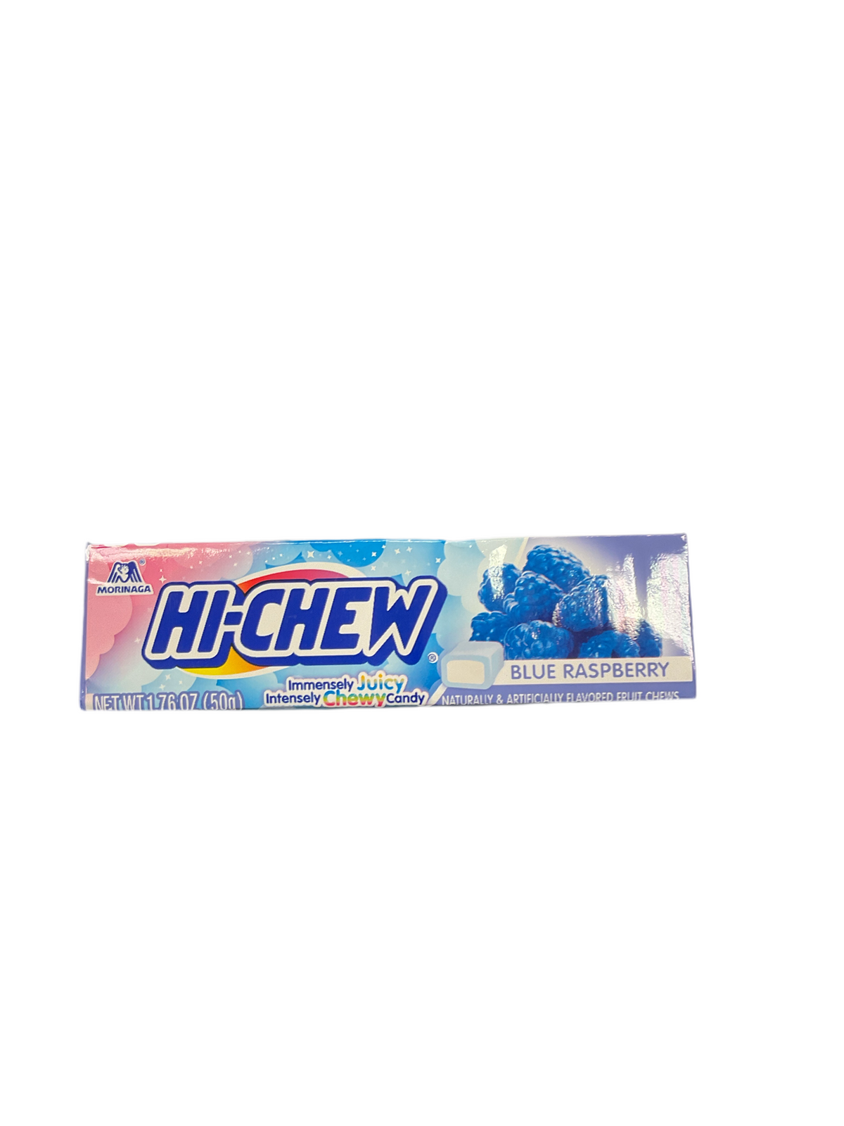 MORINAGA HI CHEW BLUE RASPBRY