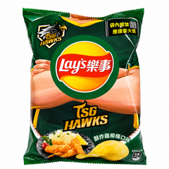 LAY'S POTATO CHIP CRISPY FRIED CHICKEN STRIPS FLAVOR 49G