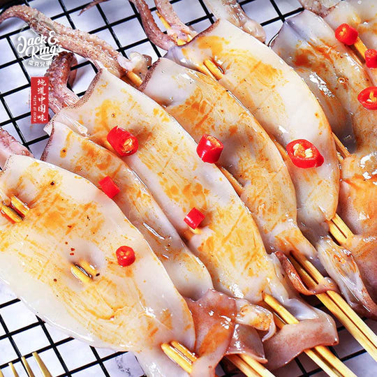 Squid Skewers