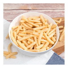 CALBEE Wheat Puffed Shrimp Chips, Original Baked, Savory Crunchy Snacks, 227g