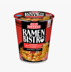 NISSIN FOODS CUP NOODLE RAMEN BISTRO KOREAN GOCHUJANG BEEF