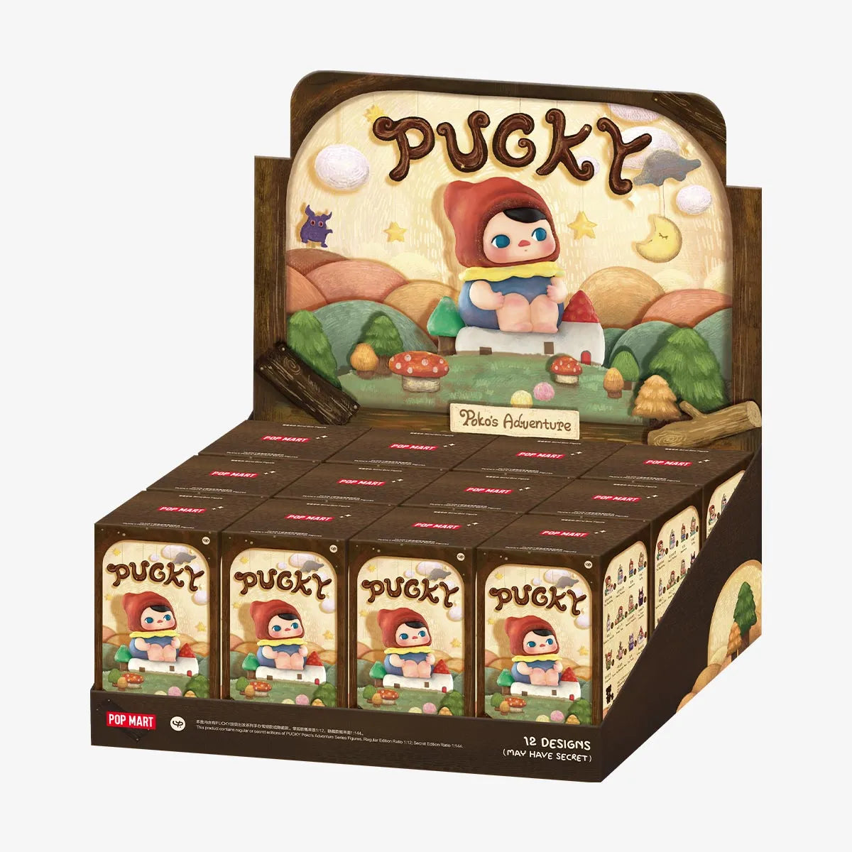 PUCKY Poko's Adventure Series Figures blind box