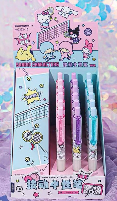 Sanrio Sport Black Pen