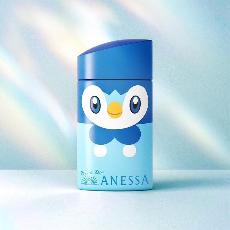 Shiseido - Pokemon Piplup Anessa Perfect UV Sunscreen Skincare Milk SPF 50+ PA++++