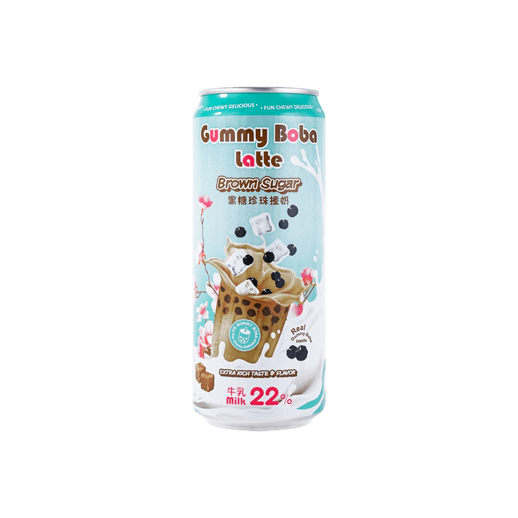 O’S GUMMY BOBA LATTE BROWN SUGAR