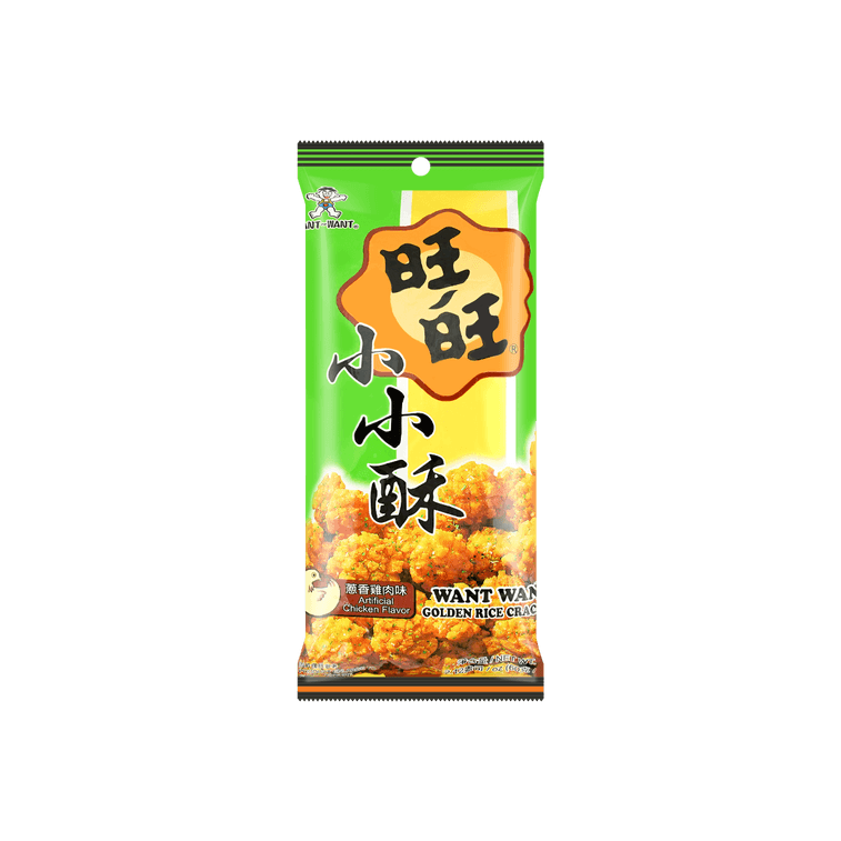 WANT-WANT GOLDEN RICE CRACKER CHICKEN FLV
