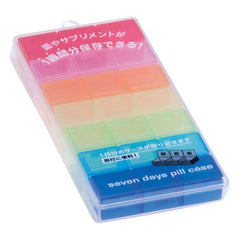 Seven days pill case