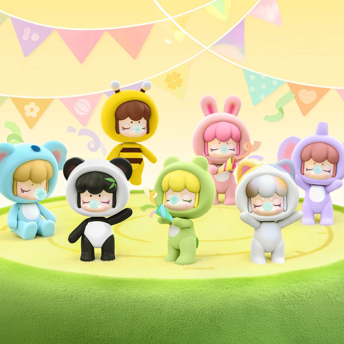 Rolife Surprise Figure Dolls- BabyNanci Fluffy Party Blind Box