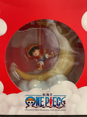 LUFFY ON A MOON FIGURE
