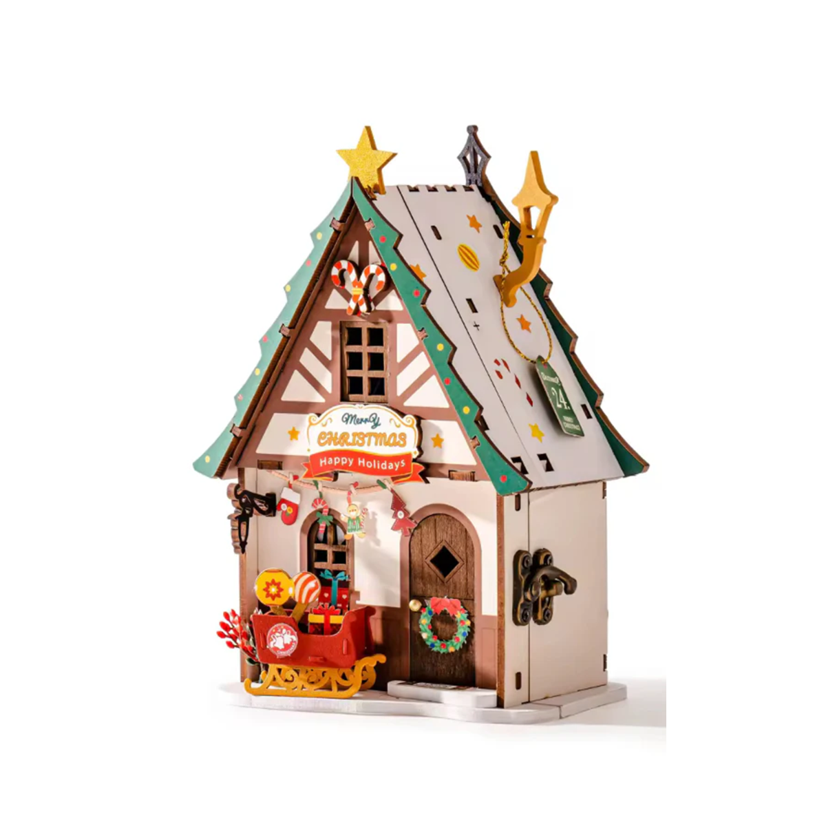 Rolife Miniature Wooden Dollhouse Collectible 3D Wooden Puzzle DS036