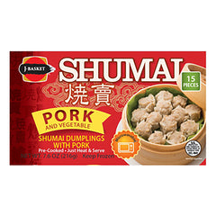 J-Basket SHUMAI PORK 15P 20/7.6oZ
