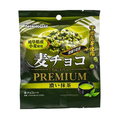 Nikkoh mugichoco premium matcha cracker
