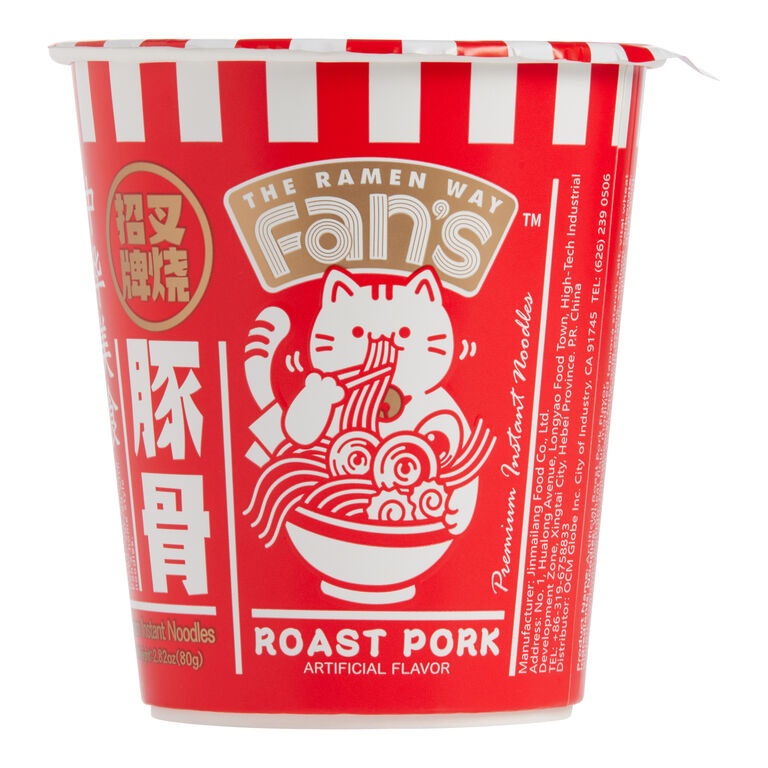 JINMAILANG Ramen Way Fan's Roast Pork Flavor Cup Noodles