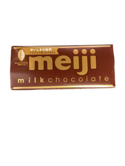 Milk chocolate Meiji bar