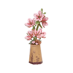 Rowood Wooden Bloom Craft - Sakura Flower 3D Puzzle