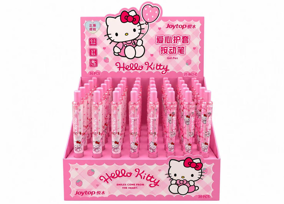 Joytop Hello Kitty smiles come from the heart gel pen