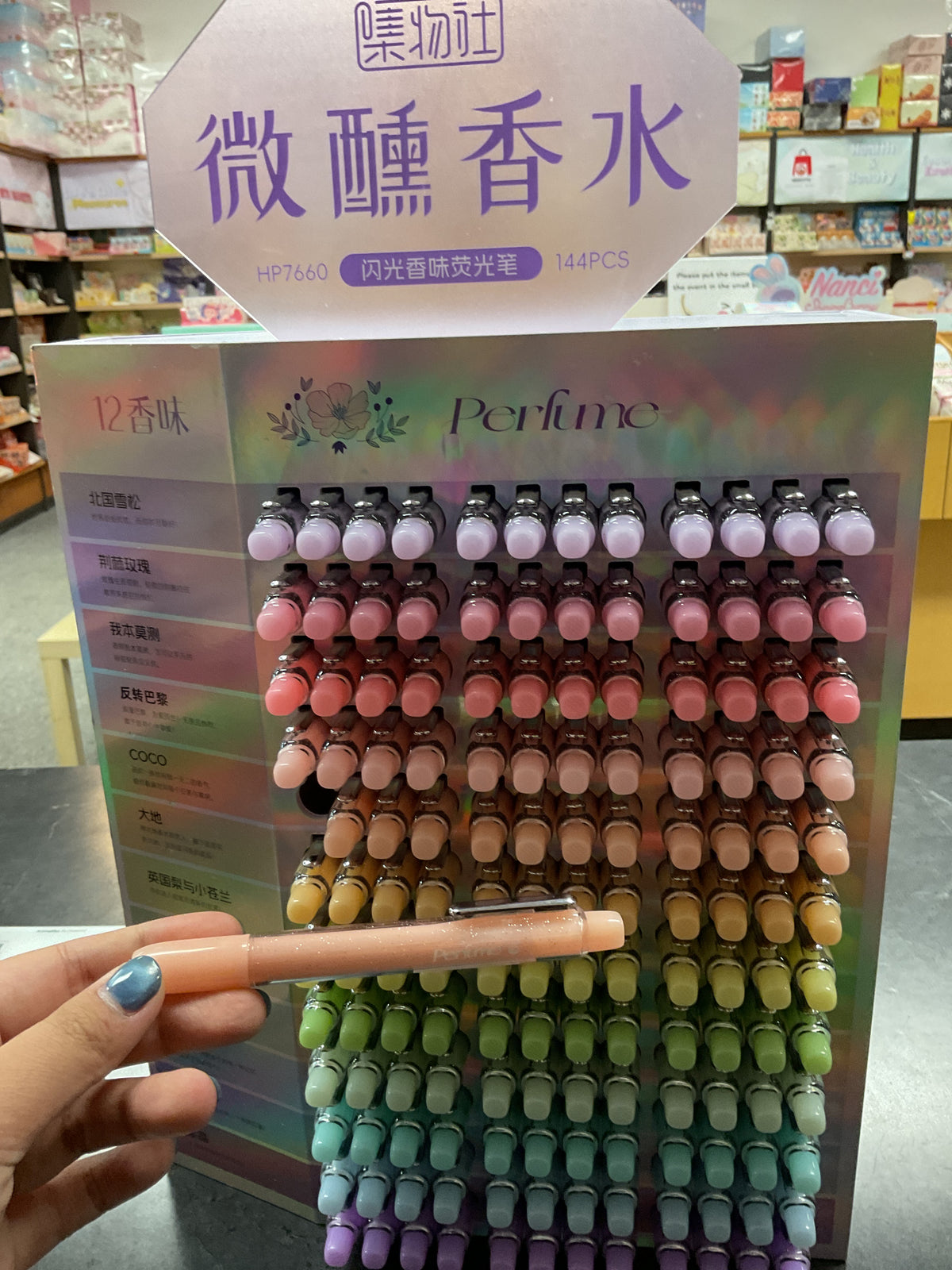 JIWUSHE Perfume Highlights (Dusty Rose)
