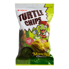 Orion Turtle Chips Matcha Choco