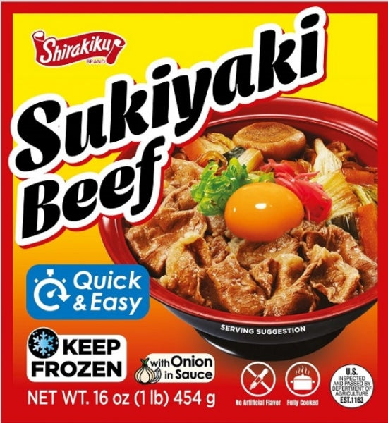MEAT SUKIYAKI BEEF COOKED 1LB