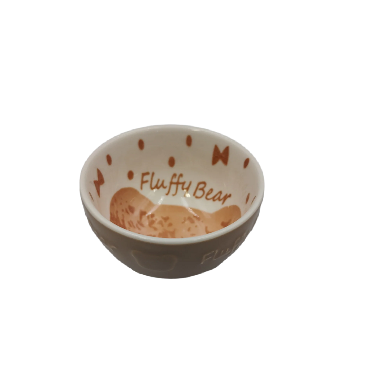 Fluffy bear mini bowl