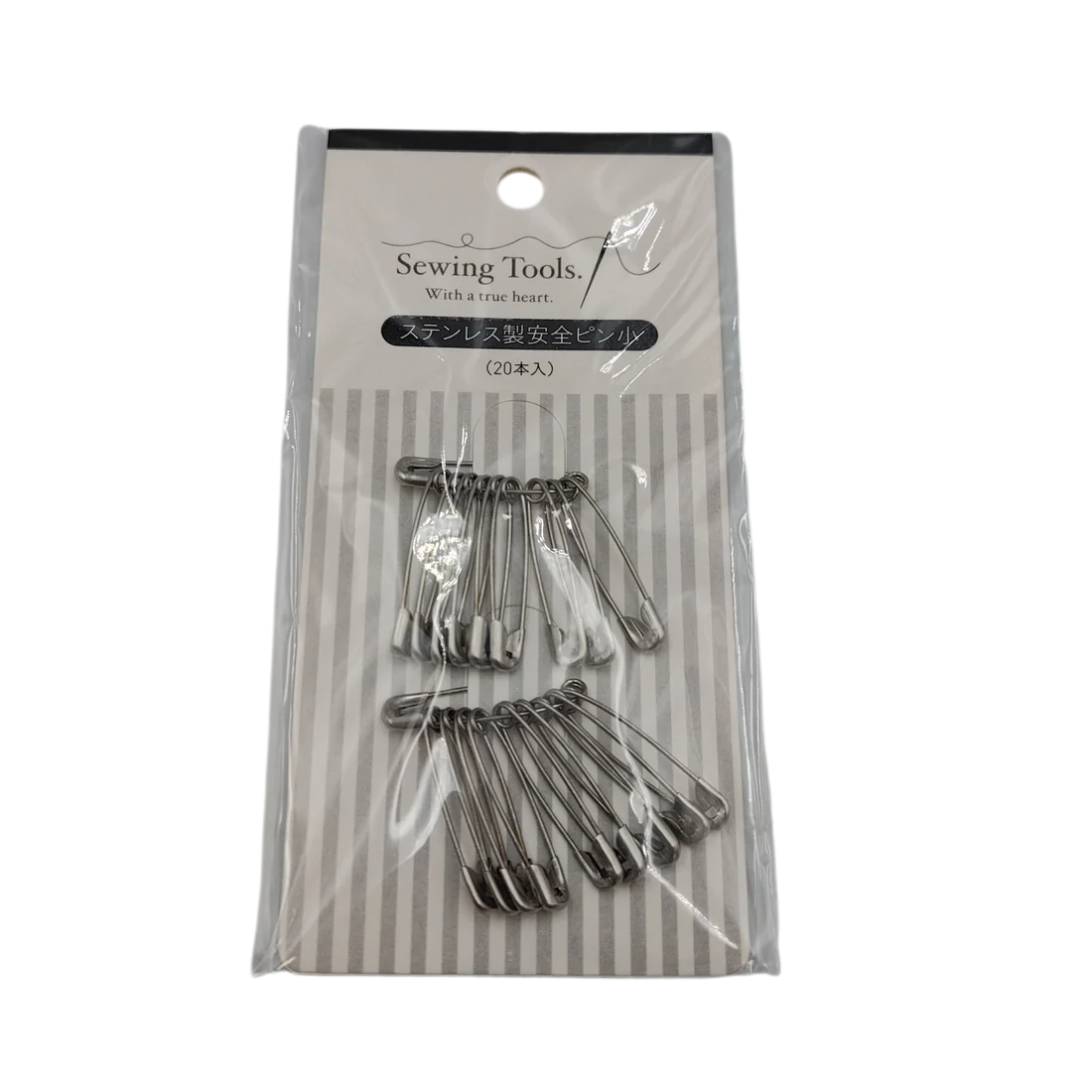 Stainless steel safety pin small 20P