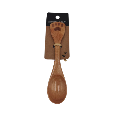 Wooden spoon cat・paw pad
