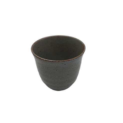 Minoyaki teacup green