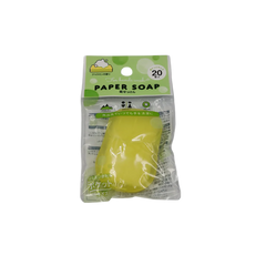 Paper soap 20 sheets with case jasmine