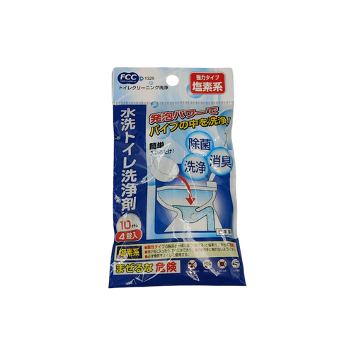 Toilet detergent 10g x 4p