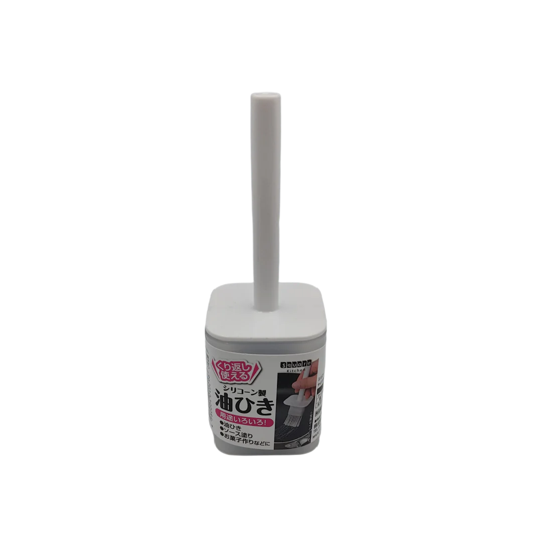 Silicone oil brush