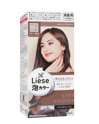 Kao LIESE PRETTIA Bubble Hair Dye  Airy Brown