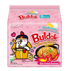 SAMYANG Artificial Spicy Chicken Flavor Ramen Carbonara