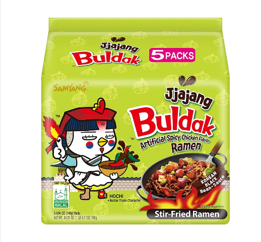 SAMYANG Artificial Spicy Chicken Flavor Ramen Jjajang