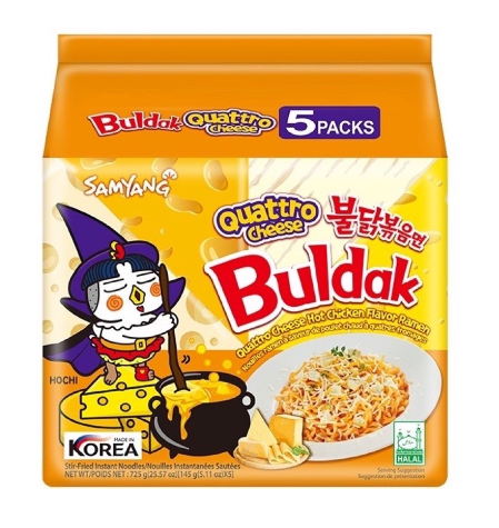 SAMYANG Spicy Chicken Flavor Ramen Quattro Cheese