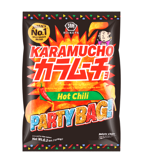 KOIKEYA KARAMUCHO FLAT TYPE HOT CHILI FLAVOR
