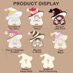 Lucky Deer Nai The Witch’s Letter Series Plush Pendant Keychain