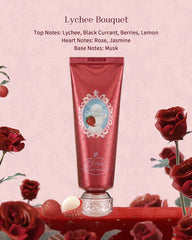 Flower Knows Strawberry Cupid Scented Hand Cream Lychee Bouquet