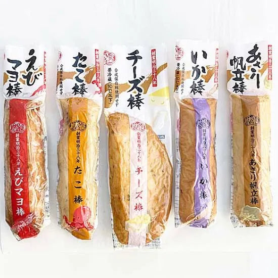 Wakamatsuya Fish Cake Clams and Scallops Stick 100g