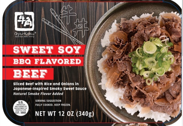 Mishima x Gyukaku Beef Gyudon in Sweet Soy BBQ with Rice