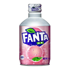 COCA COLA FANTA WHITE PEACH BOTTLE CAN
